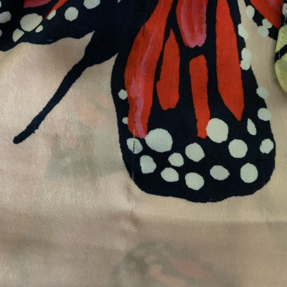 Nordstrom by Cristina Martinez Butterfly Wide Leg Pajama Pants - Picture 8 of 9